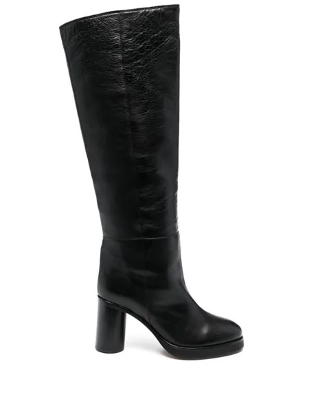 ISABEL MARANT кожаные сапоги, черный