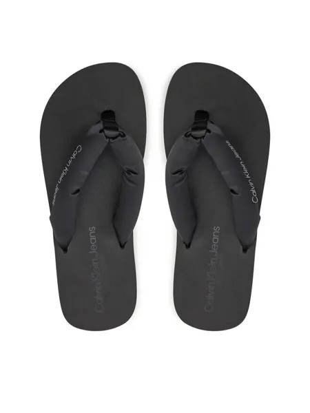 Шлепанцы Calvin Klein Jeans Chancletas Beach Sandal Flatform Padded Ny, черный