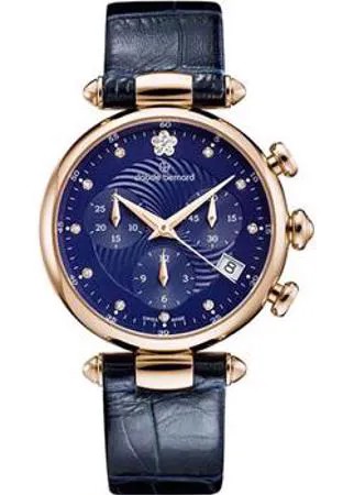 Швейцарские наручные  женские часы Claude Bernard 10215-37RBUIFR2. Коллекция Dress code