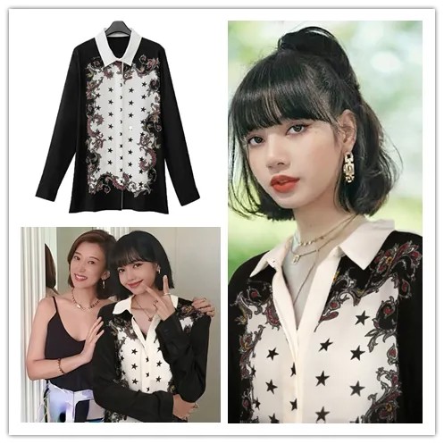 Kpop IU EXO новые летние женские винтажные модные Атласные Рубашки на пуговицах шелковые корейские офисные женские элегантные рубашки Блузка Т...
