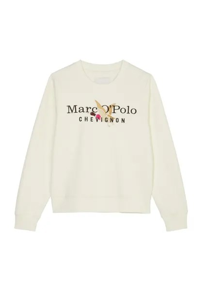 Толстовка Marc O'Polo CREW NECK LONG SLEEVE CHEVIGNON, цвет creamy white