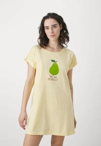 Ночная рубашка VD FRUITS  LASCANA, желтый