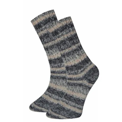 Носки Himalaya, размер 40-45, фиолетовый, серый, коралловый