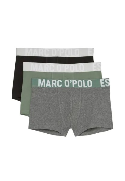 Трусы Marc O´Polo Hipster Short/Pant Essentials, цвет Schwarz/Grau/Grün