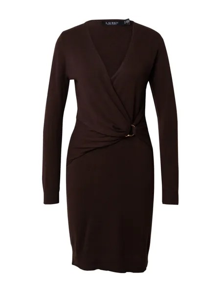Вязанное платье Lauren Ralph Lauren YUSTINA, шоколад