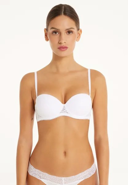 Бюстгальтер балконет EXTRA PADDED MADRID Tezenis, белый