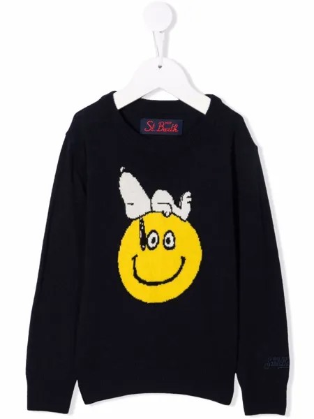 MC2 Saint Barth Kids джемпер с графичным принтом