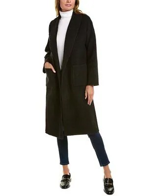Eileen Fisher Doubleface женское пальто из шерсти и кашемира с шалевым воротником