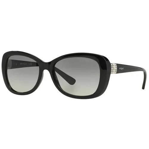 Солнцезащитные очки Vogue eyewear, черный, бесцветный