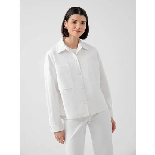 Пиджак Pompa, размер 52, белый