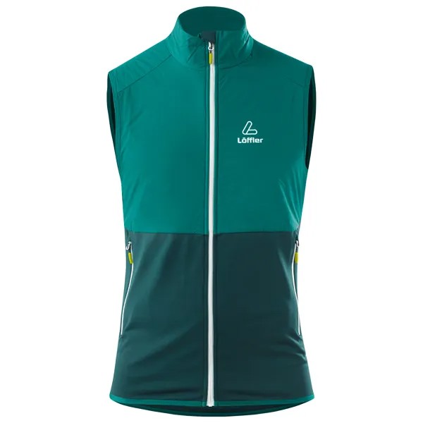 Жилет из синтетического волокна Löffler Hybrid Vest Primavent, цвет Pine
