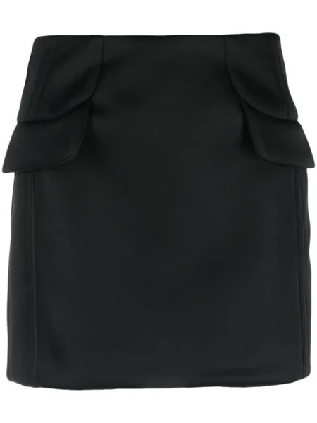 MSGM многослойные шорты, черный