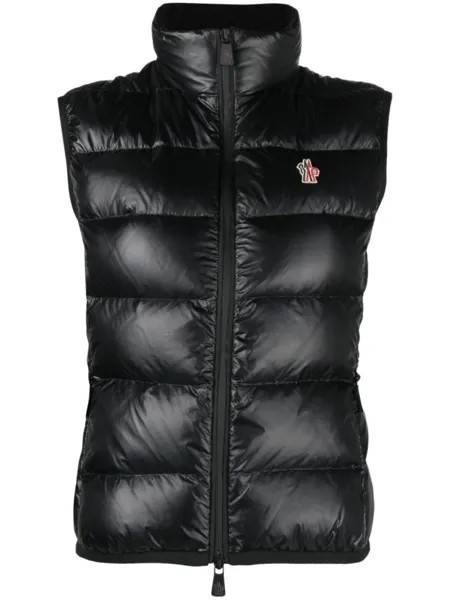Moncler Grenoble стеганый жилет Grenoble, черный