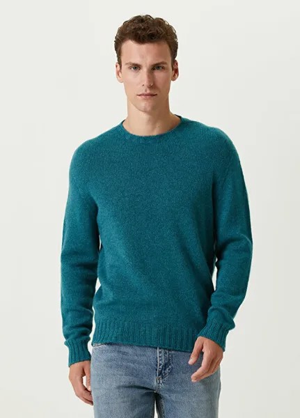 Зеленый кашемировый свитер Etro