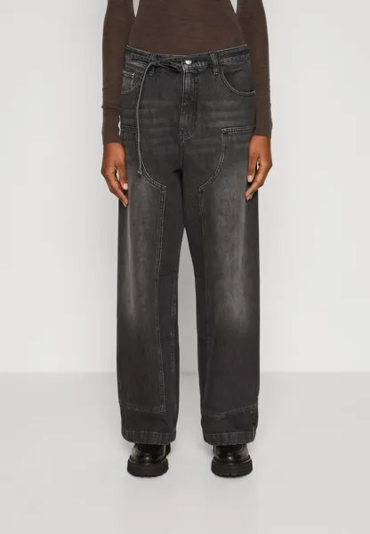 Джинсы свободного кроя DANTON RIGID DAY Birger et Mikkelsen, черный