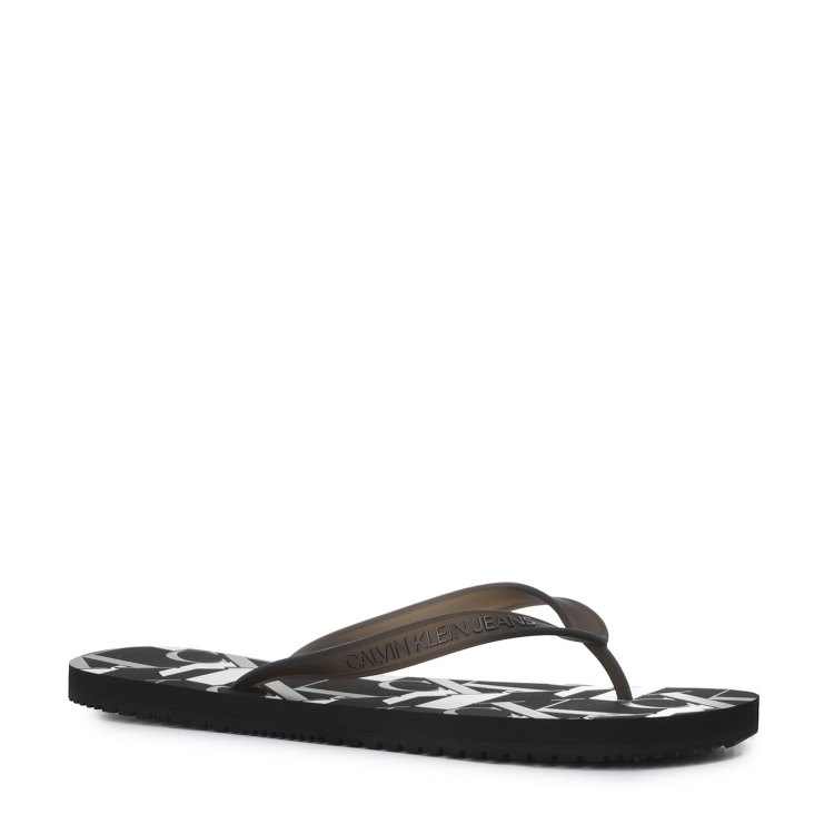 Шлепанцы мужские Calvin Klein Jeans YM0YM00056_2528932 черные 41 EU