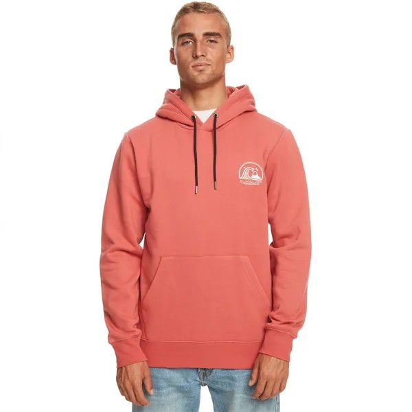 Худи Quiksilver Clean Circle, красный