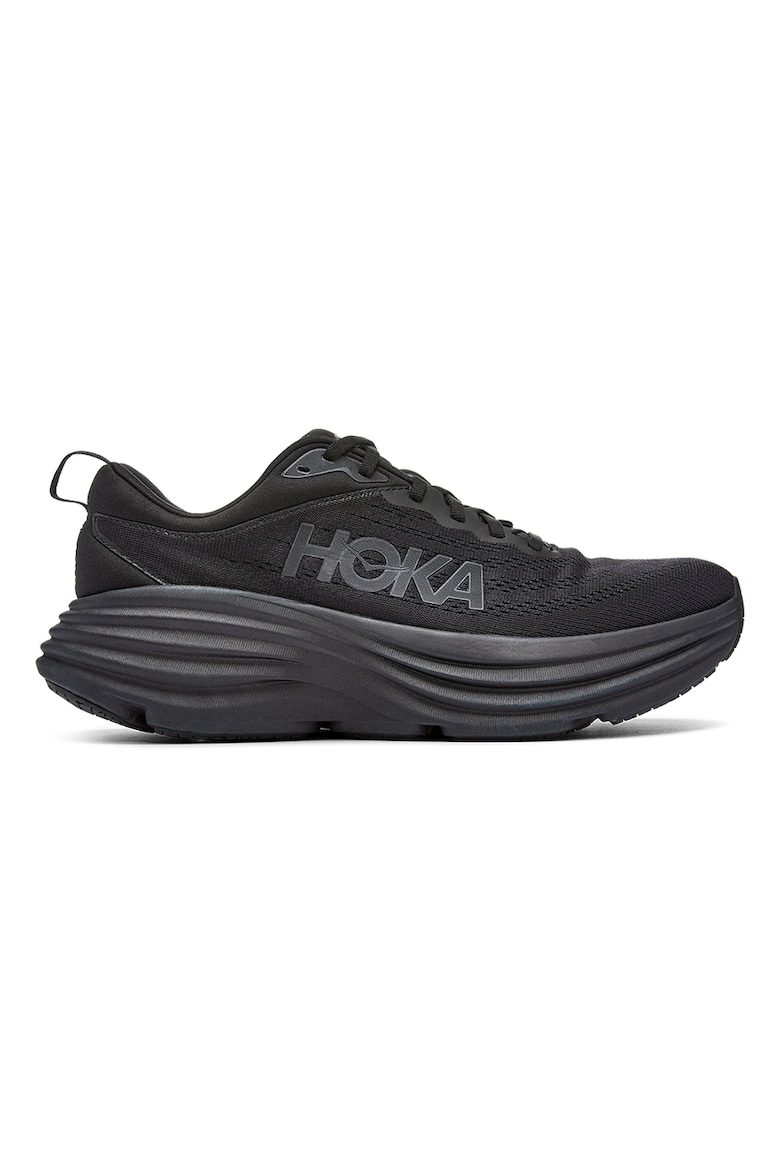 Кроссовки Bondi 8 с логотипом Hoka, черный