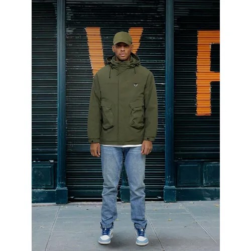 Ветровка , размер 4XL, Khaki