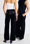 Джинсы свободного кроя APPLIQUE COLOSSUS UNISEX Jaded London, черный