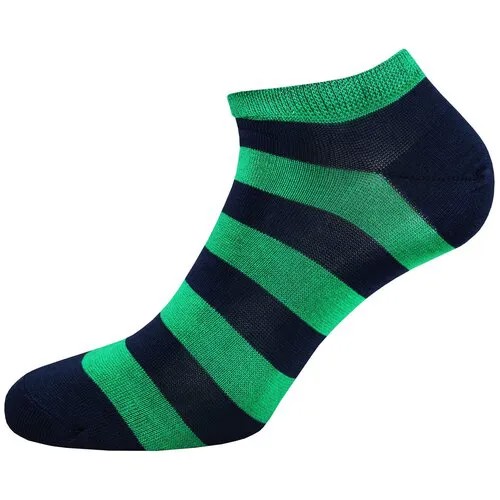 Носки LUi, размер 39/42, синий, зеленый