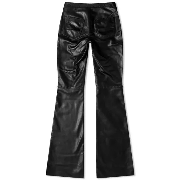 Брюки Ambush Zip Front Leather Pants Bootleg Trousers