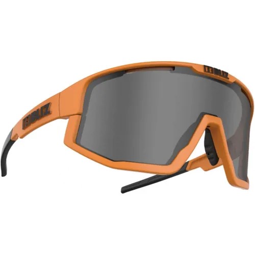Солнцезащитные очки BLIZ, оправа: пластик, спортивные, устойчивые к появлению царапин, с защитой от УФ, оранжевый