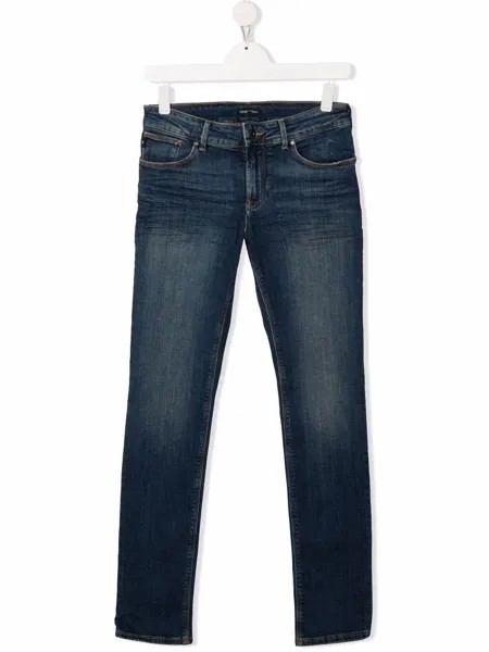 Emporio Armani Kids джинсы кроя слим