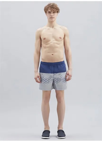 Однотонные серые мужские шорты, купальник Skechers