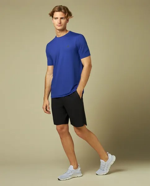 Фитнес-шорты из мужской эластичной ткани J. HART & BROS., синий