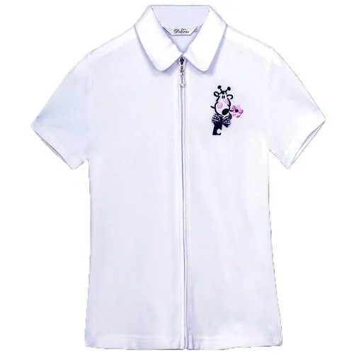 Школьная блуза Deloras, размер 122, белый