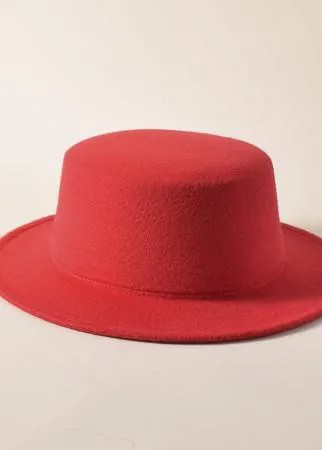 Однотонная шапка