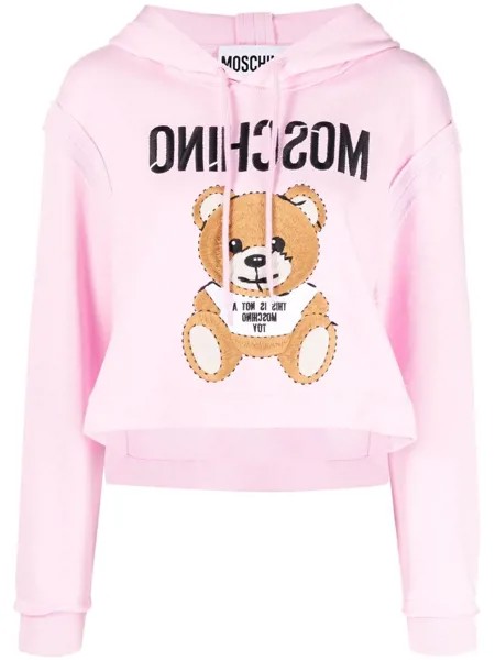 Moschino укороченное худи