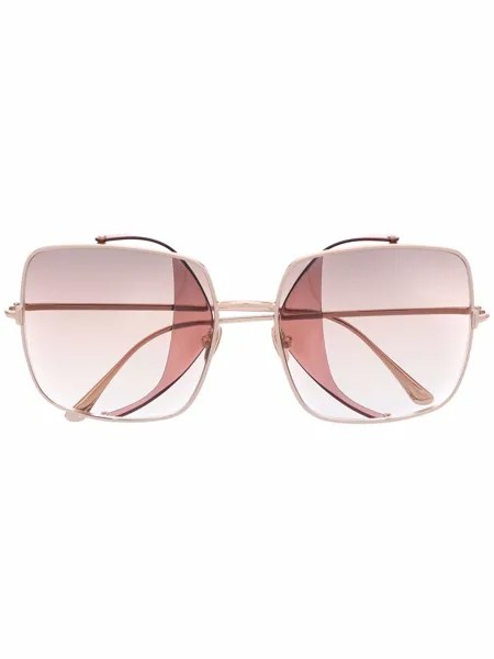 TOM FORD Eyewear солнцезащитные очки в массивной оправе