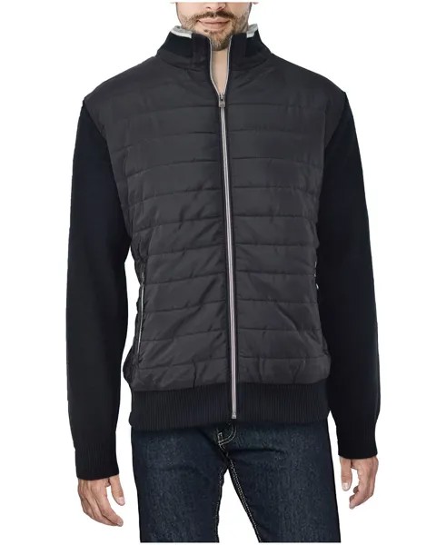 Мужская куртка-свитер hybrid с легкой подкладкой X-Ray, черный