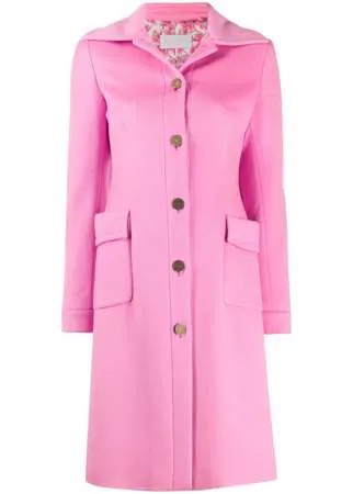 Valentino Pre-Owned однобортное пальто 2000-х годов