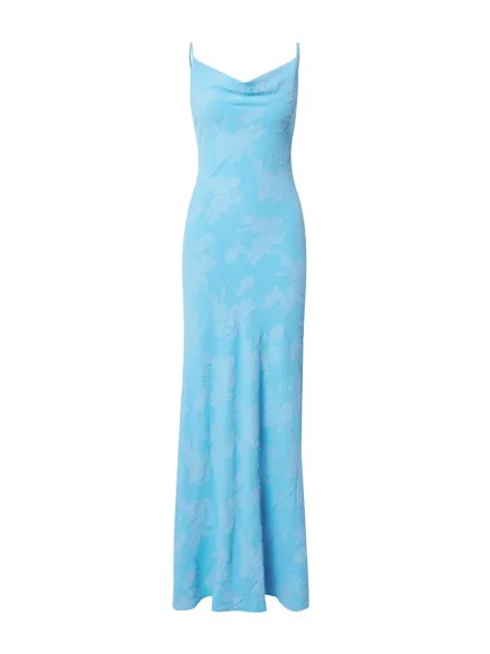 Вечернее платье Topshop, светло-синий