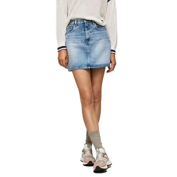 Юбка мини Pepe Jeans Rachel Skirt, синий