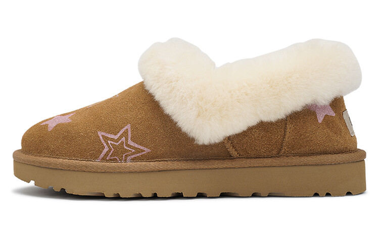Зимние ботинки женские коричневые Ugg
