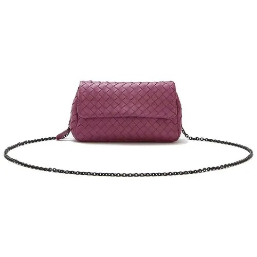 Сумка женская Bottega Veneta, Olimpia , Фиолетовый, Есть нюансы