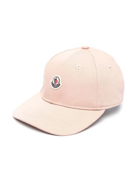 Moncler Enfant кепка с нашивкой-логотипом
