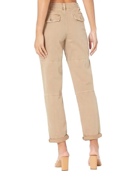 Брюки bella dahl Sutton Rolled Patch Pants, цвет Soft Gold