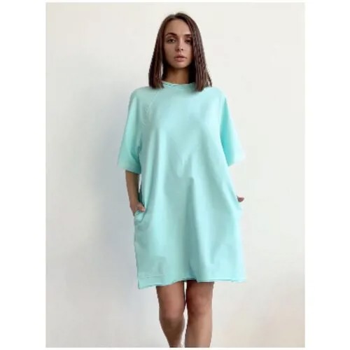 Платье N/M fashion, размер One Size, зеленый
