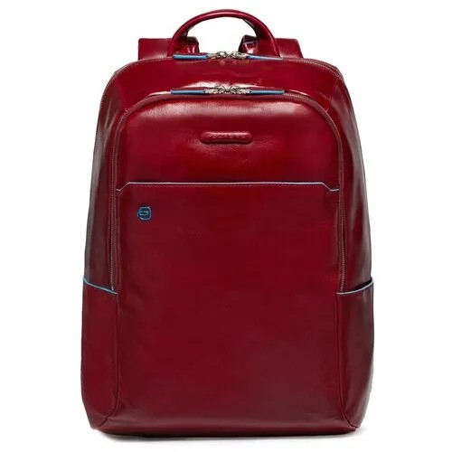 Рюкзак PIQUADRO, фактура гладкая, красный