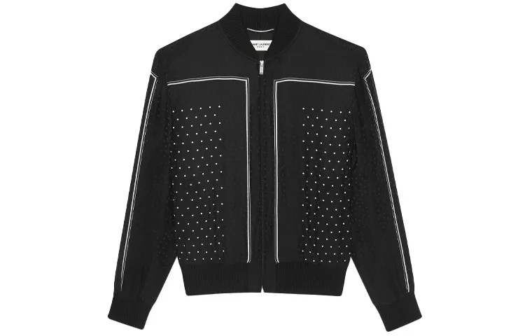 SAINT LAURENT Мужская куртка, цвет Black
