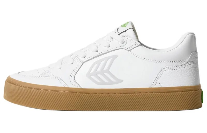 Кроссовки CARIUMA Skateboarding Shoes Men Low-top White, белый