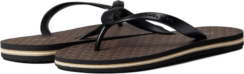 Шлепанцы Travis Flip-Flop Michael Kors, цвет Brown/Black