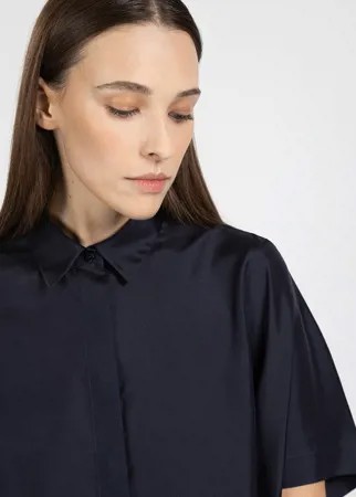 Шелковая блузка с коротким рукавом VASSA&Co