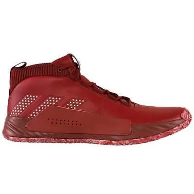 Adidas Dame 5 Basketball Мужские бордовые, красные кроссовки Спортивная обувь EE5431
