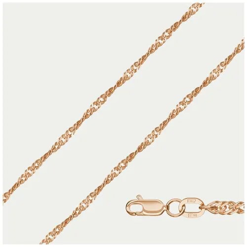 Цепь GOLD CENTER, золото, 585 проба, длина 40 см, средний вес 3.32 г